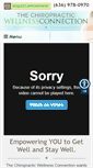 Mobile Screenshot of connectwithwellness.com
